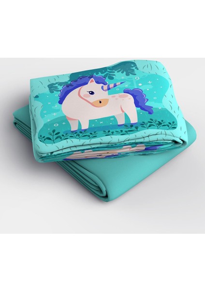 Unicorn 3D Bebek Nevresim Takımı