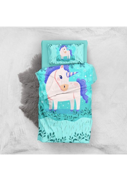Unicorn 3D Bebek Nevresim Takımı