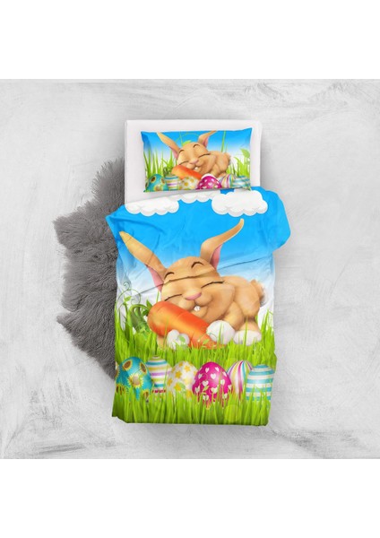 Rabbit 3D Bebek Nevresim Takımı