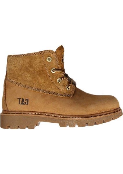 015Z101183 Vermont Fur Kadın Bot - Bal Rengi Nubuk