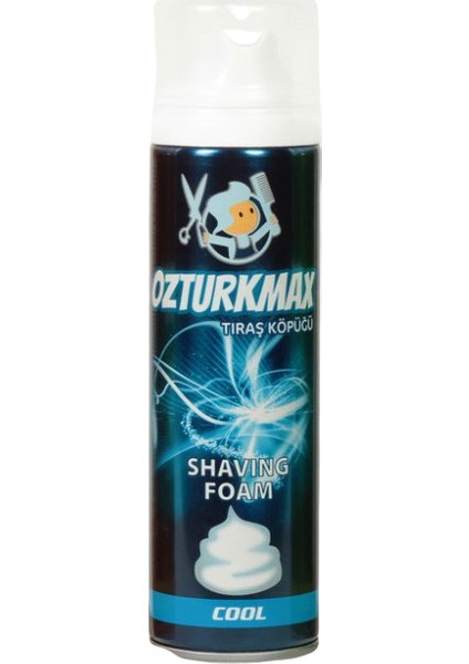 Tıraş Köpüğü Özturkmax 200 ml Cool