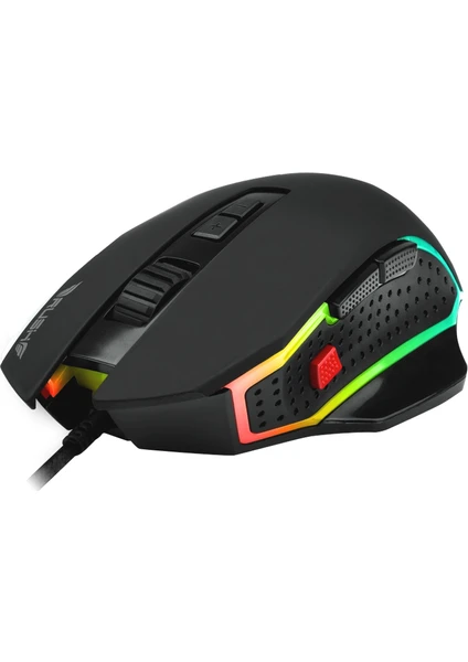 Fıghter RM42 12800 Dpı RGB Makro Oyuncu Mouse