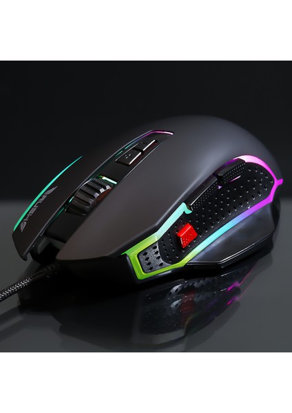 Fıghter RM42 12800 Dpı RGB Makro Oyuncu Mouse