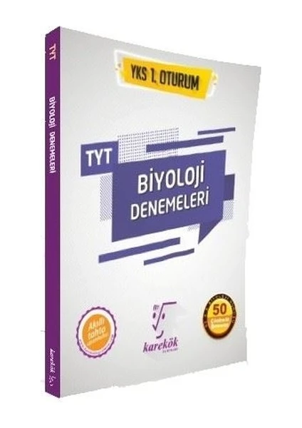 Karekök Yayıncılık TYT Biyoloji Denemeleri 1. Oturum