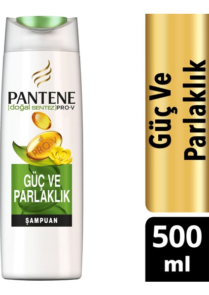 Şampuan Doğal Sentez Güç ve Parlaklık 500 ml