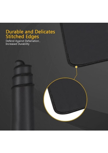 SRF-888 Düz Oyuncu Mouse Pad 32x24cm Siyah fırsatları