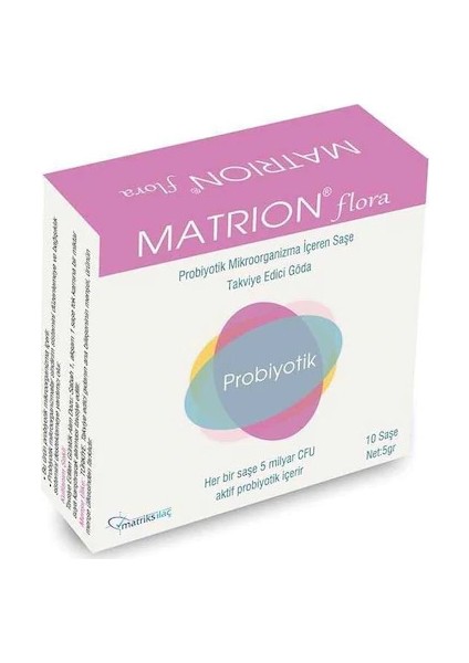 Matrion Flora Probiyotikli 10 Saşe