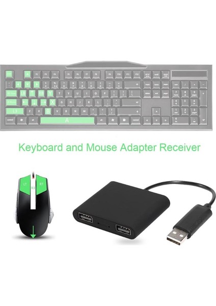 PS4 Pro Switch Xbox One Keyboard Klavye ve Mouse Çevirici Adaptör