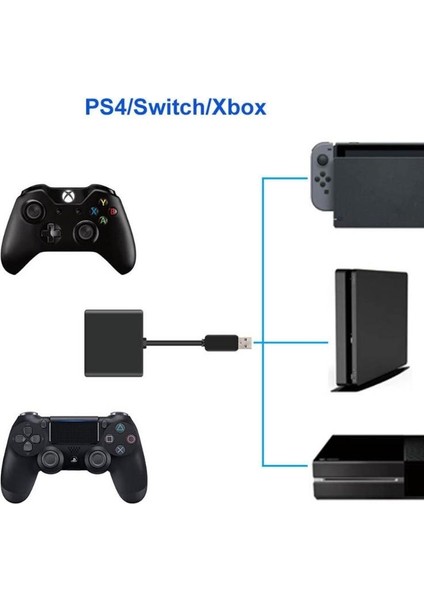 PS4 Pro Switch Xbox One Keyboard Klavye ve Mouse Çevirici Adaptör