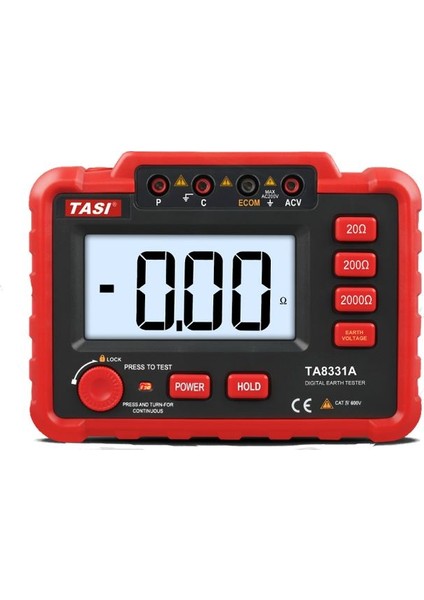 Tasi TA8331A Toprak Meğeri Ölçü Aleti TA-8331A Ta 8331A