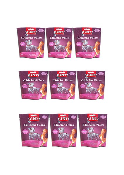 Chicko Plus Tavuk Budu Köpek Ödülü 80 gr x 9'lu Paket