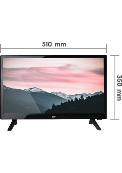 HL-2200 22" 55 Ekran Full HD LED TV