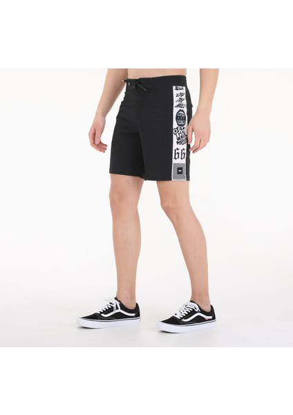 Vn0A49Qxblk1 V66 Boardshort Erkek Şort Ve Kapri Siyah