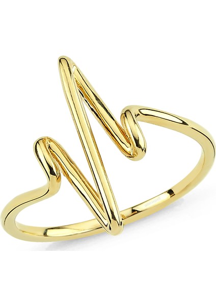 Altınsepeti Altın Kalp Ritmi Yüzük AS300YZ