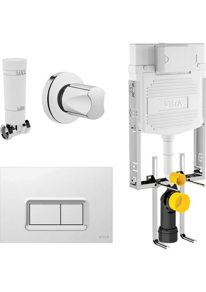 Gömme Rezervuar Seti Rezervuar Panel Stop Valf 700-1909