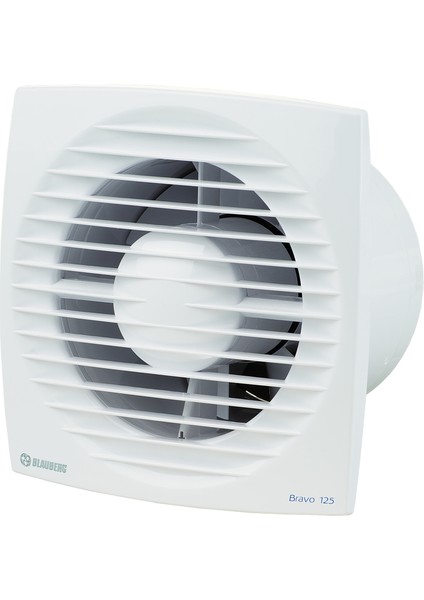Bravo 125 H Nem Sensörlü Plastik Banyo Fanı 192 M3H