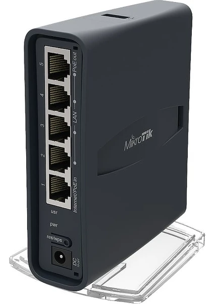 RB952UI-5AC2ND-TC Hap Ac Lite Tower Case, 5xlan, L4 , 2.4+5 Ghz Ap / Router / Firewall / Hotspot