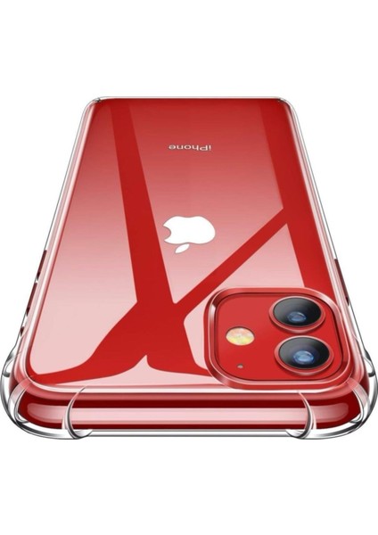 Apple iPhone 11 Şeffaf Airbag Antishock Silikon Kılıf