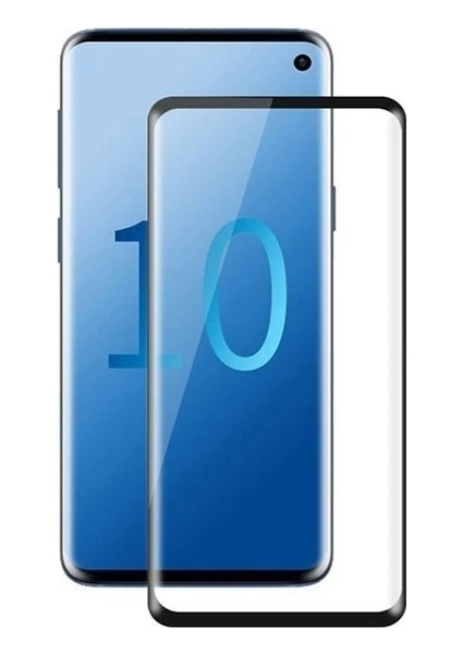 Tekno Grup Samsung Galaxy S10 Tam Kaplayan 6D Nano Glass Ekran Koruyucu