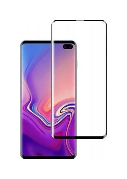 Tekno Grup Samsung Galaxy S10 Plus Tam Kaplayan 6D Nano Glass Ekran Koruyucu