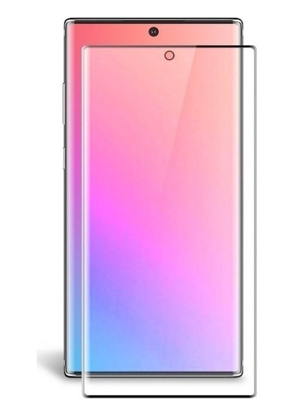 Samsung Galaxy Note 10 Tam Kaplayan 6D Nano Glass Ekran Koruyucu