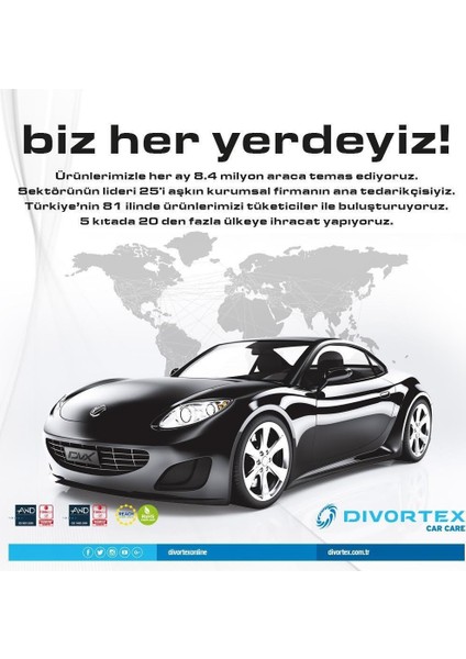 Dvx Benzin Enjektör Temizleyici 300 ml AER3305