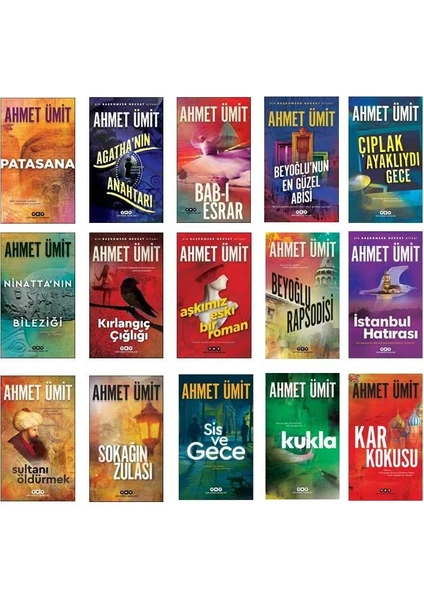 Ahmet Ümit Roman Seti - 15 Kitap