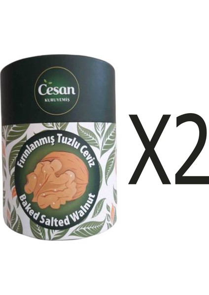 Ceviz - Kavrulmuş Tuzlu 150 gr x 2'li