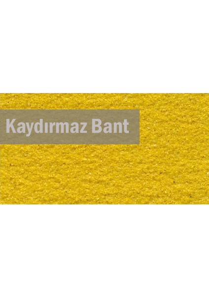 Iklim merdiven Kaydırmaz Bant Sarı 50 mm x 25 m