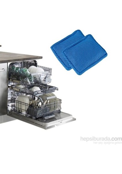 Deterjansız Bulaşık Yıkama Pedi Ecobag 2 'li 1000 Yıkamalık