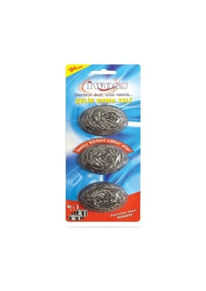 İWO 3 Adet Ovma Tel