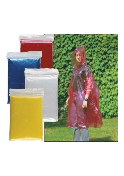 Kullan At Yağmurluk 10'lu Paket - Beyaz