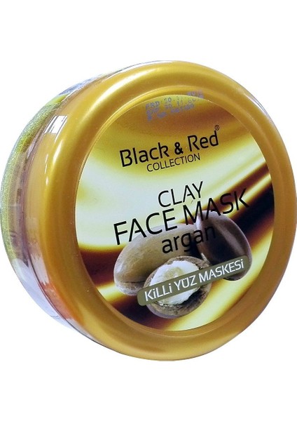 Black Red Argan Yağlı Kil Maskesi - 400 ml