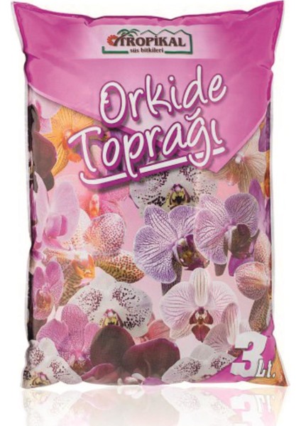 Orkide Toprağı 3 lt 2'li