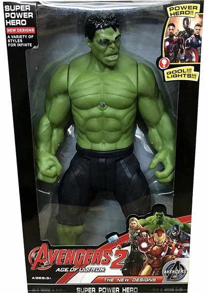 Hulk Işıklı Figür Oyuncağı