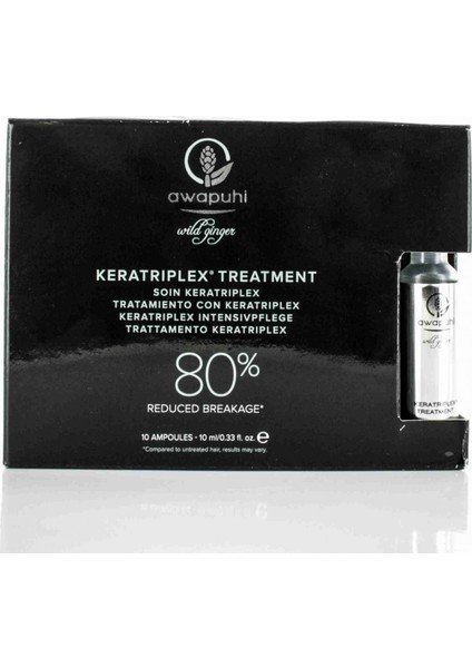 Awapuhi Wild Ginger Onarıcı Keratin Serumu 10 x 10 ml