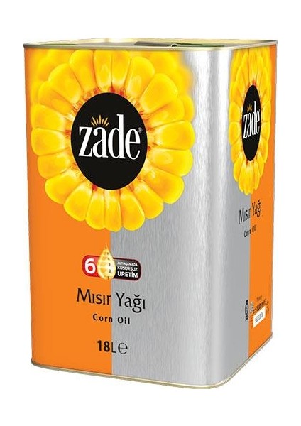 Mısır Özü Yağı 18 lt Teneke