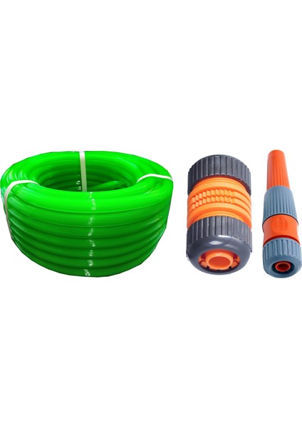 40 Metre Silikonlu Bahçe Hortumu Sulama Aparatı HEDİYELİ 712343
