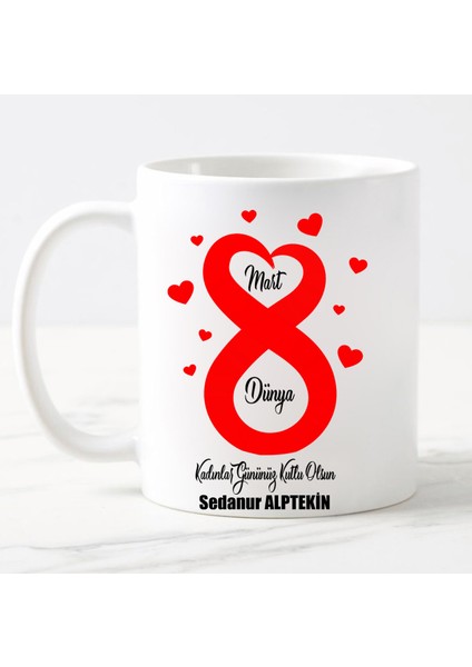 8 Mart Dünya Kadınlar Gününe Özel Kupa