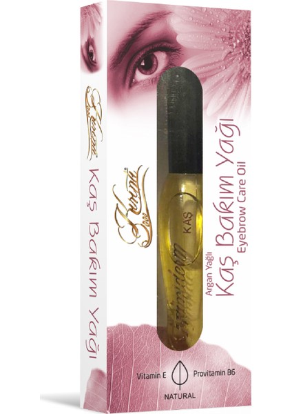 Argan Yağlı Kaş Bakım Yağı 10 ml