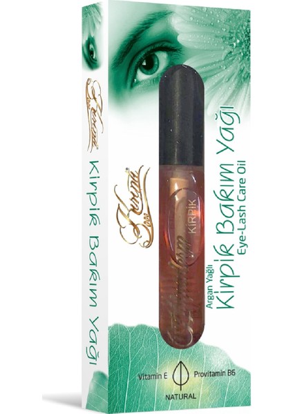 Argan Yağlı Kirpik Bakım Yağı 10 ml