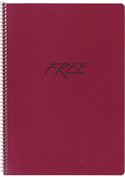 320320-99 Free Platinum A4 Çizgisiz 80 Yaprak Defter