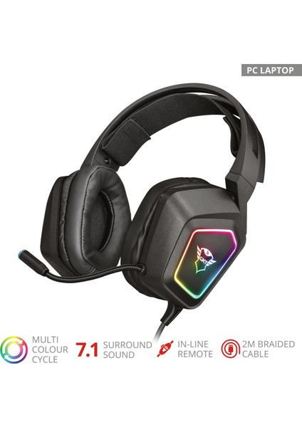 23191 GXT 450 Blizz RGB 7.1 Surround Oyuncu Kulaklık