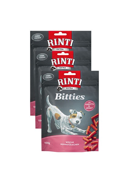 Extra Havuç ve Ispanaklı Köpek Ödülü 100 gr x 3'lü Paket