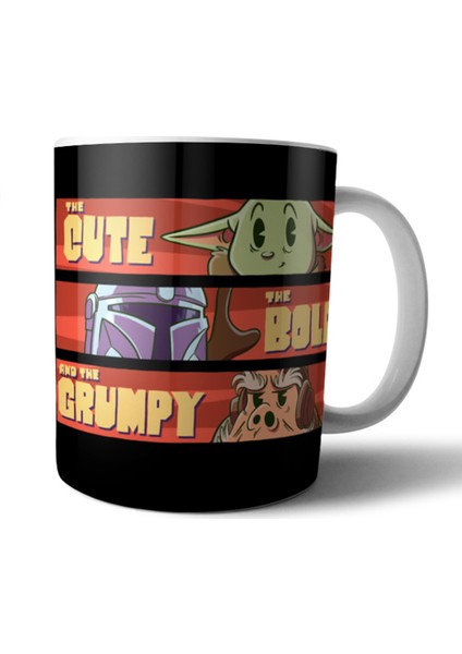 Baby Yoda / The Mandalorian / Star Wars Kupa Bardak Model 17