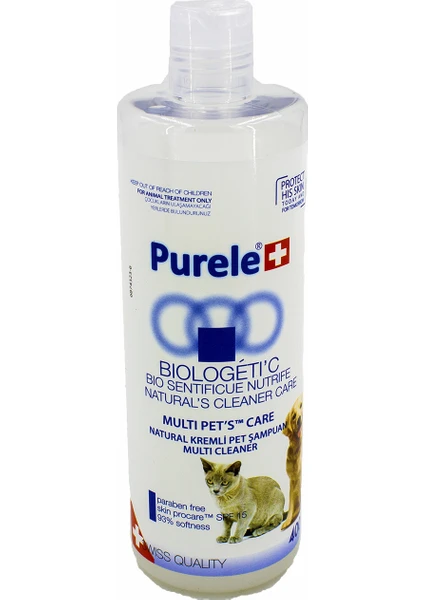 Biologetic  Kremli Kedi ve Köpek Şampuanı 400 ml