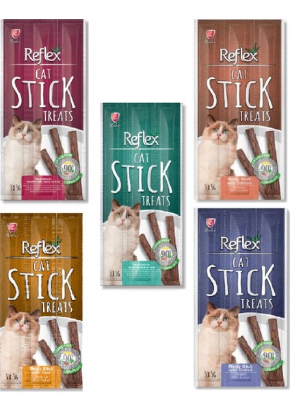 Stick 5'li Mix Kedi Ödül Set
