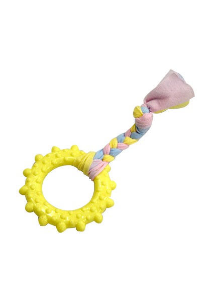 Puppy Sarı Çark Diş Kaşıma Oyuncağı 17 cm