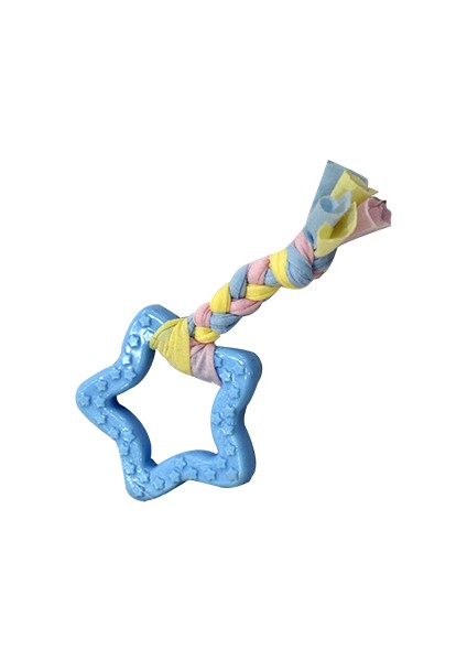 Puppy Mavi Beşgen Diş Kaşıma Oyuncağı 16 cm