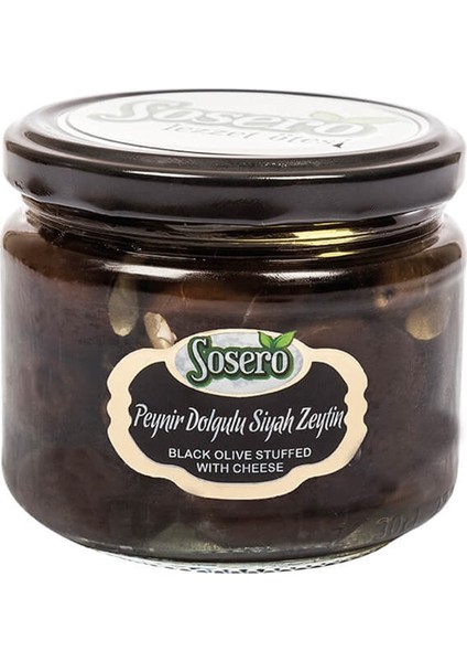 Peynir Dolgulu Siyah Zeytin 290 gr